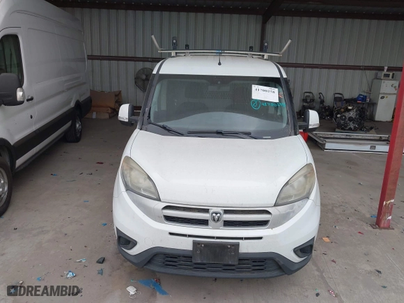 2017 Ram ProMaster City Cargo Van Tradesman SLT with VIN ZFBERFBB4H6G82456, listed as a IAAI auction lot 41700258 with 101,386 mi miles. Bid and sale history available at carsss.com. Image 12.
