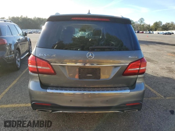 2017 Mercedes-Benz GLS 550 with VIN 4JGDF7DE4HA913568, listed as a Copart auction lot 38857264 with 78,848 mi miles and . Bid and sale history available at DreamBid. Image 6.