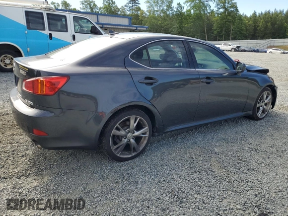 2010 Lexus IS 250 z VIN JTHBF5C25A5113401, wystawiony jako Copart lot #58067135 z przebiegiem 162 699 mil mil oraz Szkoda całkowita • Salvage title. Historia ofert i sprzedaży dostępna na DreamBid. Obrazek 3.
