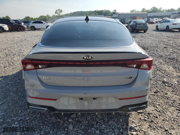 2021 Kia K5 GT-Line with VIN 5XXG64J20MG024811, listed as a Copart auction lot 61843724 with 74,405 mi miles and Salvage Title. Bid and sale history available at carsss.com. Image 6.