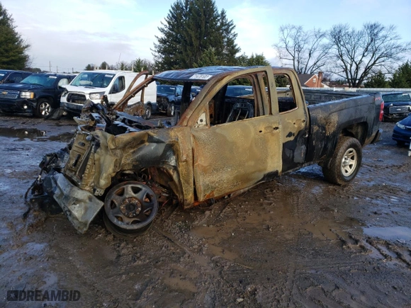 2018 Chevrolet Silverado 1500 Work Truck with VIN 1GCVKNEH7JZ241174, listed as a Copart auction lot 71478102 with 0 mi miles and Salvage Title. Bid and sale history available at carsss.com. Image 1.