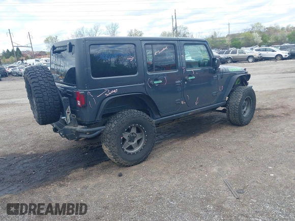 2016 Jeep Wrangler Unlimited Sport with VIN 1C4BJWDG6GL347759, listed as a IAAI auction lot 42057065 with 135,231 mi miles and . Bid and sale history available at DreamBid. Image 4.