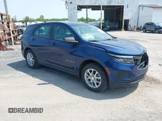 2022 Chevrolet Equinox LS z VIN 3GNAXHEV9NS212647, wystawiony jako IAAI lot #42369372 z przebiegiem 31 561 mil mil oraz . Historia ofert i sprzedaży dostępna na DreamBid. Obrazek 1.