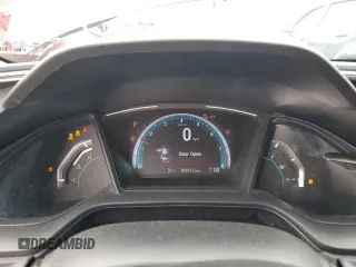 2019 Honda Civic LX with VIN 19XFC2F6XKE004169, listed as a Copart auction lot 83847414 with 65,517 mi miles and Salvage Title. Bid and sale history available at DreamBid. Image 9.
