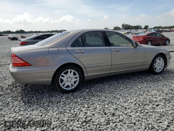 2006 Mercedes-Benz S 350 with VIN WDBNF67JX6A473802, listed as a Copart auction lot 50363905 with 89,735 mi miles and Salvage Title. Bid and sale history available at DreamBid. Image 3.