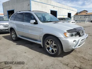 2001 BMW X5 4.4i with VIN WBAFB33561LH14941, listed as a Copart auction lot 47156455 with 0 mi miles and Clean Title. Bid and sale history available at carsss.com. Image 4.