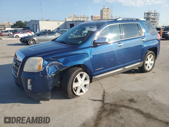 2010 GMC Terrain SLT-2 with VIN 2CTALHEWXA6309186, listed as a Copart auction lot 67903914 with 96,039 mi miles and Salvage Title. Bid and sale history available at carsss.com. Image 1.