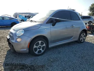 2016 FIAT 500e with VIN 3C3CFFGE0GT229280, listed as a Copart auction lot 65474655 with 64,666 mi miles and Salvage title. Bid and sale history available at DreamBid. Image 1.