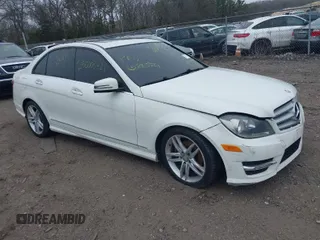 2012 Mercedes-Benz C-Class C 300 Sport with VIN WDDGF8BB2CF878126, listed as a IAAI auction lot 41927688 with 999,999 mi miles. Bid and sale history available at carsss.com. Image 1.