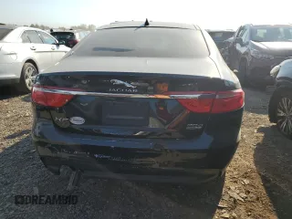 2018 Jaguar XF with VIN SAJBJ4FN4JCY55365, listed as a Copart auction lot 75350454 with 50,373 mi miles and Salvage Title. Bid and sale history available at DreamBid. Image 6.