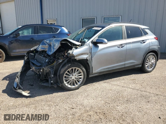 2018 Hyundai Kona SEL with VIN KM8K62AA9JU076347, listed as a Copart auction lot 52237635 with 68,621 mi miles and Salvage Title. Bid and sale history available at carsss.com. Image 1.