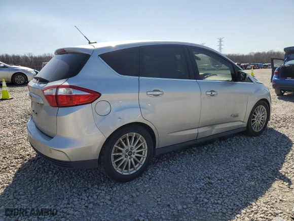 2014 Ford C-Max Energi SEL with VIN 1FADP5CU9EL515342, listed as a Copart auction lot 48858615 with 124,407 mi miles and Salvage Title. Bid and sale history available at carsss.com. Image 3.