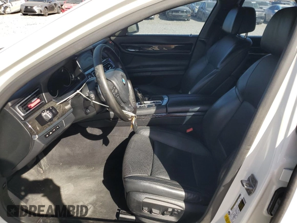 2015 BMW 7 Series 750Li with VIN WBAYE8C52FD782374, listed as a Copart auction lot 48190895 with 98,262 mi miles and Clean Title. Bid and sale history available at carsss.com. Image 7.