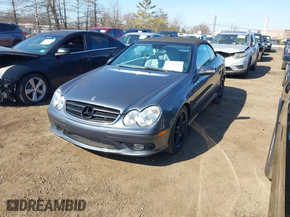 2005 Mercedes-Benz CLK-Class AMG with VIN WDBTK76G35T040484, listed as a IAAI auction lot 41741145 with 36,299 mi miles. Bid and sale history available at carsss.com. Image 17.