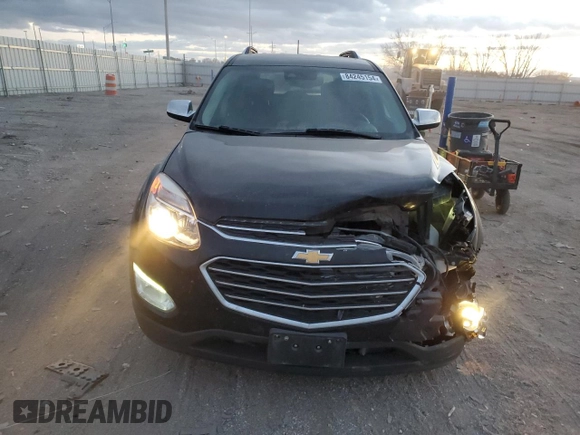 2017 Chevrolet Equinox Premier with VIN 2GNFLGE32H6157309, listed as a Copart auction lot 84245154 with 118,723 mi miles and Clean Title. Bid and sale history available at carsss.com. Image 5.