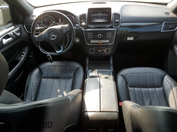2017 Mercedes-Benz GLS 450 with VIN 4JGDF6EE2HA827538, listed as a Copart auction lot 60514085 with 138,821 mi miles and Clean title. Bid and sale history available at DreamBid. Image 8.