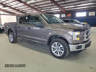 2016 Ford F-150 XLT with VIN 1FTEW1EG1GFA16490, listed as a Copart auction lot 52670595 with 135,505 mi miles and Salvage Title. Bid and sale history available at carsss.com. Image 4.