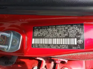 2010 Scion xD with VIN JTKKU4B43A1004049, listed as a IAAI auction lot 42088528 with 98,360 mi miles. Bid and sale history available at carsss.com. Image 9.