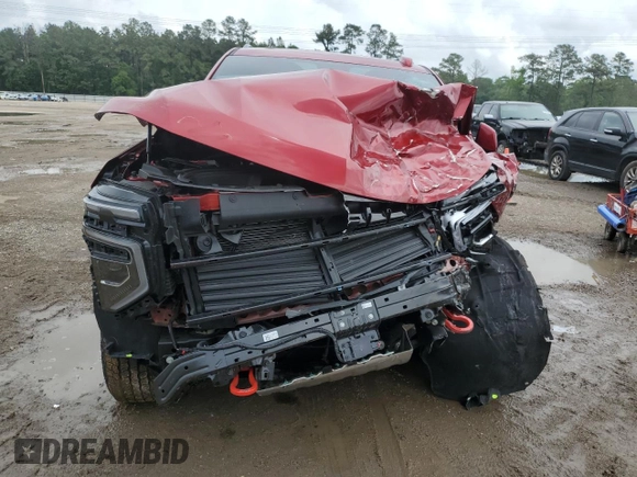 2025 Chevrolet Tahoe Z71 with VIN 1GNS6PRD0SR161623, listed as a Copart auction lot 53743625 with Not provided miles and Salvage title. Bid and sale history available at DreamBid. Image 5.