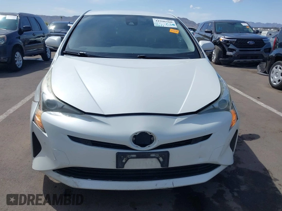 2017 Toyota Prius Two with VIN JTDKBRFU2H3042763, listed as a IAAI auction lot 41946566 with 199,877 mi miles. Bid and sale history available at carsss.com. Image 6.