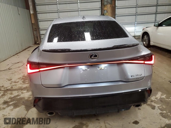 2024 Lexus IS 350 F Sport with VIN JTHGZ1E29R5034442, listed as a Copart auction lot 81814194 with 2,838 mi miles and Salvage title. Bid and sale history available at DreamBid. Image 6.