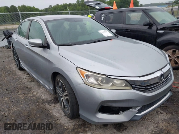 2016 Honda Accord Sport with VIN 1HGCR2F53GA149123, listed as a IAAI auction lot 42254191 with 147,971 mi miles and . Bid and sale history available at DreamBid. Image 1.