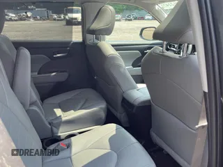 2023 Toyota Highlander L with VIN 5TDKDRAH4PS049134, listed as a Copart auction lot 63428785 with 18,645 mi miles and Salvage title. Bid and sale history available at DreamBid. Image 6.
