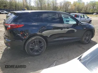 2020 Acura RDX w/A-Spec Pkg with VIN 5J8TC2H61LL018469, listed as a Copart auction lot 50243355 with 0 mi miles and Salvage Title. Bid and sale history available at carsss.com. Image 3.