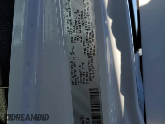2020 Jeep Wrangler Unlimited Rubicon z VIN 1C4HJXFN1LW335751, wystawiony jako Copart lot #54242215 z przebiegiem 74 961 mil mil oraz Szkoda całkowita • Salvage title. Historia ofert i sprzedaży dostępna na DreamBid. Obrazek 15.