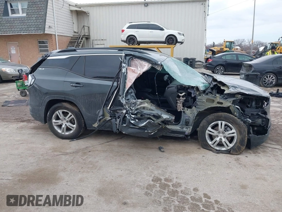 2019 GMC Terrain SLE with VIN 3GKALMEV9KL318796, listed as a IAAI auction lot 41708377 with 106,968 mi miles and . Bid and sale history available at DreamBid. Image 14.