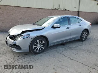 2017 Acura TLX with VIN 19UUB1F39HA009497, listed as a Copart auction lot 50843055 with 105,454 mi miles and Salvage Title. Bid and sale history available at carsss.com. Image 1.