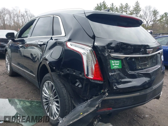 2017 Cadillac XT5 Luxury AWD with VIN 1GYKNDRS3HZ320498, listed as a IAAI auction lot 42039983 with 51,654 mi miles and . Bid and sale history available at carsss.com. Image 3.