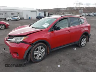 2015 Toyota RAV4 LE with VIN JTMBFREV0FD125632, listed as a IAAI auction lot 41886454 with 164,409 mi miles. Bid and sale history available at carsss.com. Image 17.