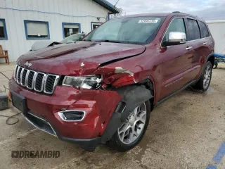 2020 Jeep Grand Cherokee Limited with VIN 1C4RJFBG7LC241736, listed as a Copart auction lot 52993735 with 71,836 mi miles and Salvage title. Bid and sale history available at DreamBid. Image 1.