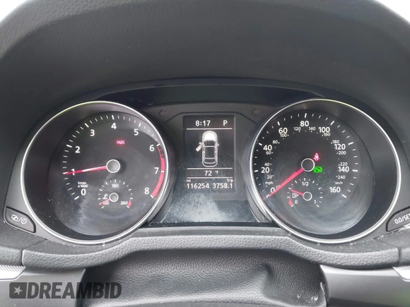 2018 Volkswagen Passat S with VIN 1VWAA7A30JC006753, listed as a IAAI auction lot 42474068 with 116,254 mi miles and . Bid and sale history available at DreamBid. Image 7.