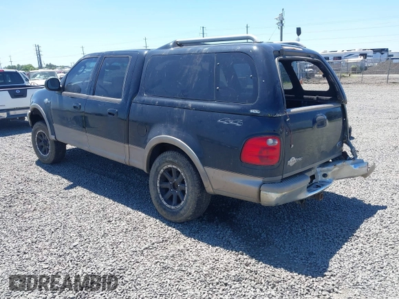 2003 Ford F-150 XLT with VIN 1FTRW08L43KC21629, listed as a IAAI auction lot 42359268 with 200,525 mi miles and . Bid and sale history available at DreamBid. Image 3.