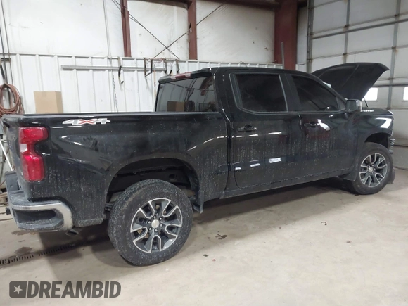2024 Chevrolet Silverado 1500 LT with VIN 1GCPDKEKXRZ219744, listed as a IAAI auction lot 41039831 with 23,153 mi miles. Bid and sale history available at carsss.com. Image 4.