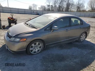 2008 Honda Civic LX z VIN 2HGFA16518H352481, wystawiony jako Copart lot #47781525 z przebiegiem 152 682 mil mil oraz Szkoda całkowita • Salvage title. Historia ofert i sprzedaży dostępna na DreamBid. Obrazek 1.