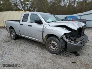 2010 Dodge Ram 1500 SLT with VIN 1D7RB1GT8AS237614, listed as a Copart auction lot 84065454 with 57,836 mi miles and Salvage Title. Bid and sale history available at carsss.com. Image 4.
