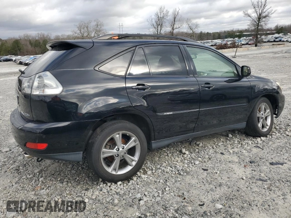 2007 Lexus RX 400h z VIN JTJGW31U472004368, wystawiony jako Copart lot #48008365 z przebiegiem 166 460 mil mil oraz Czysty tytuł • Clean title. Historia ofert i sprzedaży dostępna na DreamBid. Obrazek 3.