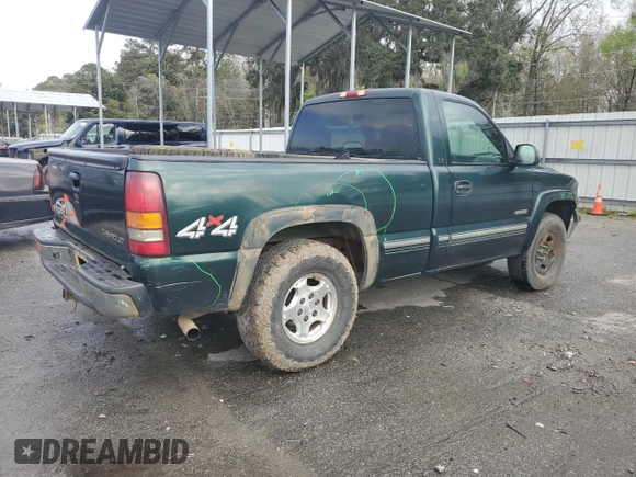 2002 Chevrolet Silverado 1500 LS with VIN 1GCEK14T32Z241592, listed as a Copart auction lot 49865495 with 326,388 mi miles and Salvage Title. Bid and sale history available at carsss.com. Image 3.