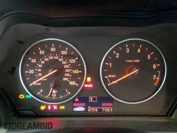 2015 BMW 2 Series 228i with VIN WBA1F5C54FVW98189, listed as a Copart auction lot 61815175 with 67,216 mi miles and Salvage title. Bid and sale history available at DreamBid. Image 9.