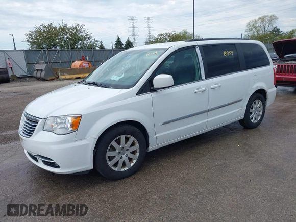 2016 Chrysler Town & Country Touring with VIN 2C4RC1BG3GR187720, listed as a IAAI auction lot 42088954 with 122,127 mi miles. Bid and sale history available at carsss.com. Image 17.