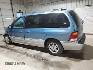 2001 Ford Windstar SEL with VIN 2FMZA53461BB62100, listed as a Copart auction lot 82975644 with 145,068 mi miles and Salvage Title. Bid and sale history available at carsss.com. Image 2.