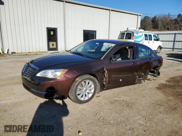 2012 Chrysler 200 Touring with VIN 1C3CCBBB8CN205852, listed as a Copart auction lot 47953065 with 140,202 mi miles and Salvage Title. Bid and sale history available at DreamBid. Image 1.