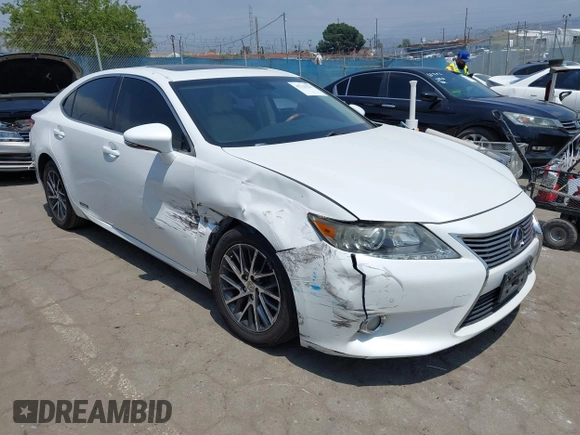 2013 Lexus ES 300h with VIN JTHBW1GGXD2036500, listed as a IAAI auction lot 42153501 with 249,961 mi miles and . Bid and sale history available at DreamBid. Image 1.