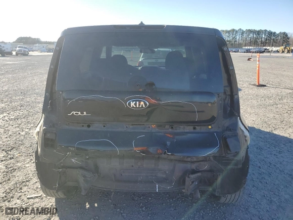 2014 Kia Soul + with VIN KNDJP3A50E7715743, listed as a Copart auction lot 47255695 with 107,064 mi miles and Salvage Title. Bid and sale history available at carsss.com. Image 6.