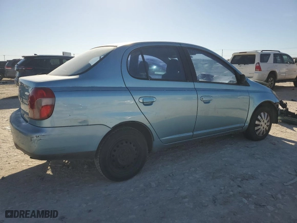 2002 Toyota ECHO with VIN JTDBT123920227803, listed as a Copart auction lot 43654825 with 200165 miles and Clean Title. Bid and sale history available at carsss.com. Image 3.