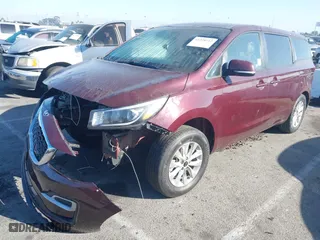 2019 Kia Sedona LX with VIN KNDMB5C13K6510291, listed as a IAAI auction lot 41238712 with NaN miles. Bid and sale history available at carsss.com. Image 18.