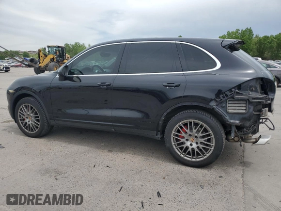 2013 Porsche Cayenne S with VIN WP1AB2A26DLA83415, listed as a Copart auction lot 58586125 with 141,439 mi miles and Salvage title. Bid and sale history available at DreamBid. Image 2.